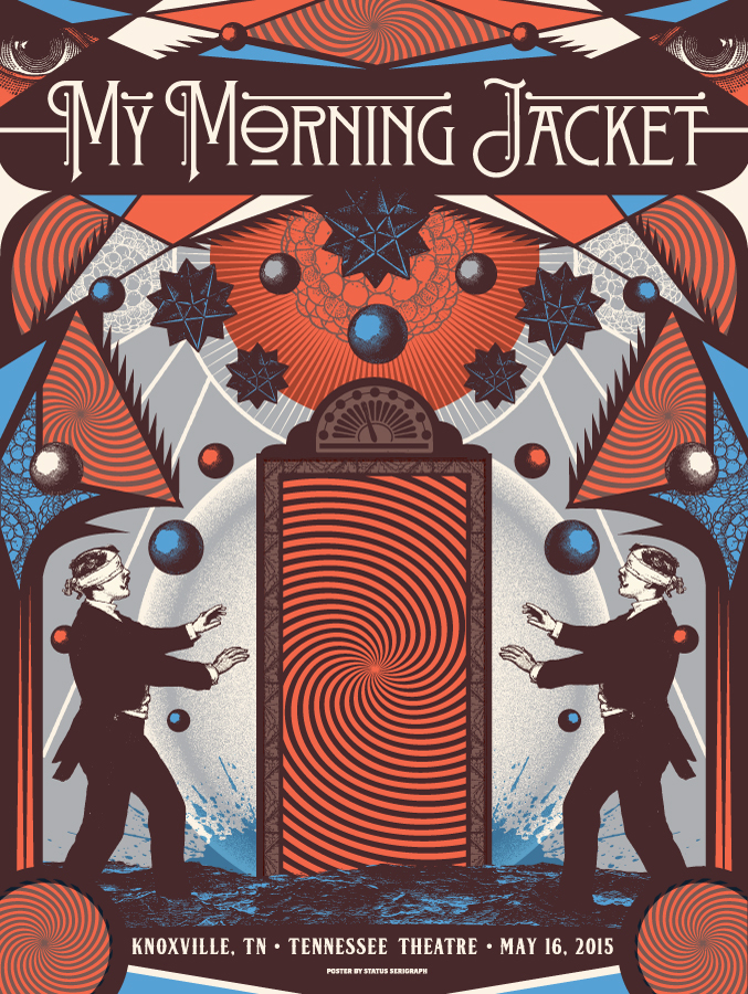 My Morning Jacket, Knoxville TN. (Artist Edition) by Justin Helton