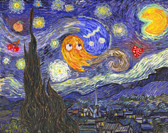 "Starry Night at the Arcade" by Sir Nosh. sirnosh.deviantart.com
